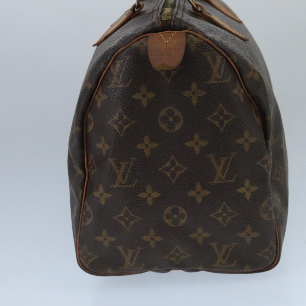 LOUIS VUITTON Monogram Speedy 30 Hand Bag M41526 LV Auth 96850