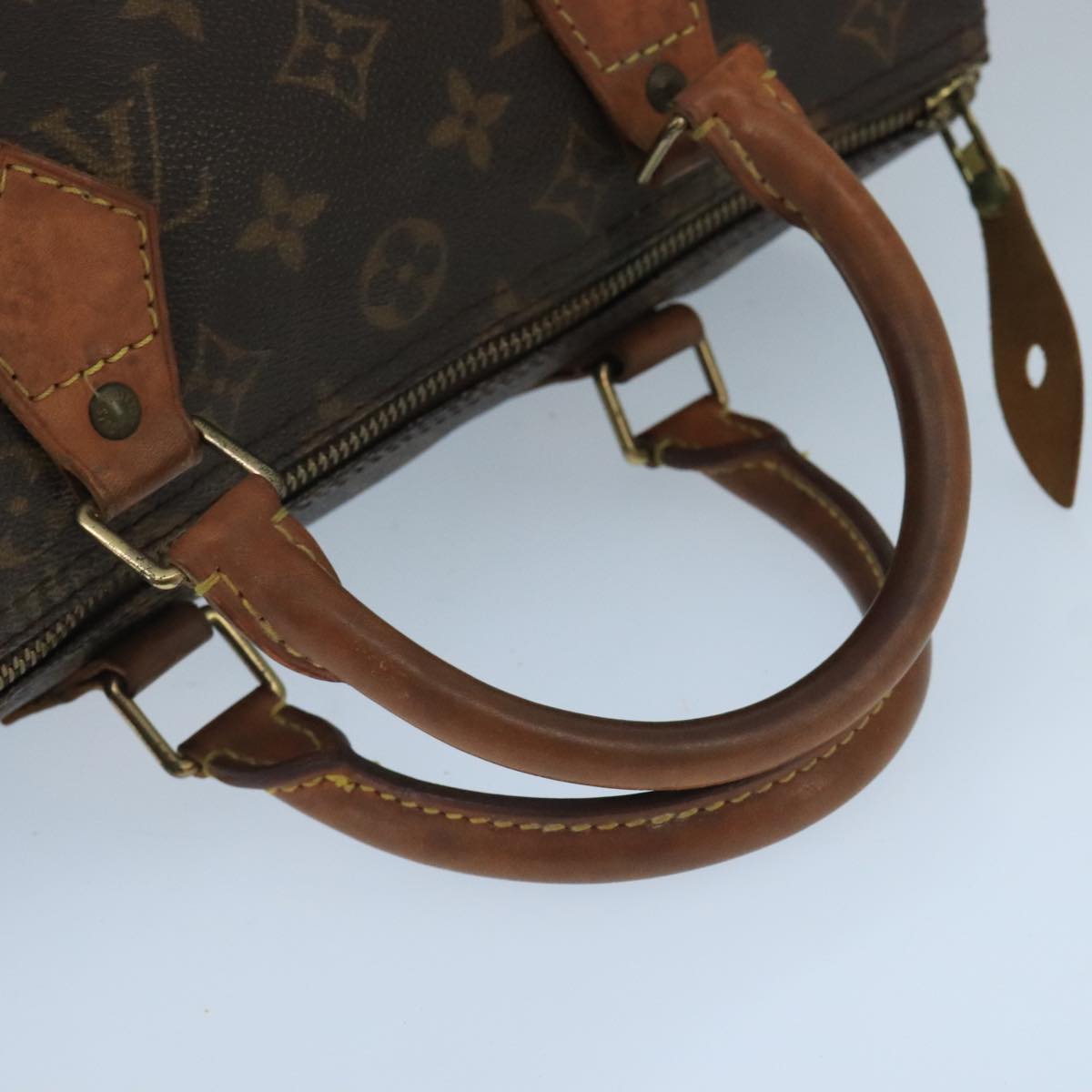 LOUIS VUITTON Monogram Speedy 30 Hand Bag M41526 LV Auth 96850