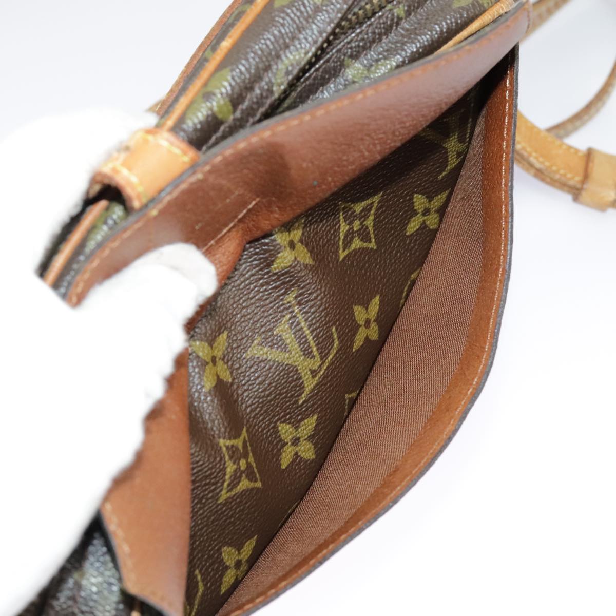 LOUIS VUITTON Monogram Jeune Fille PM Shoulder Bag M51227 LV Auth 96859