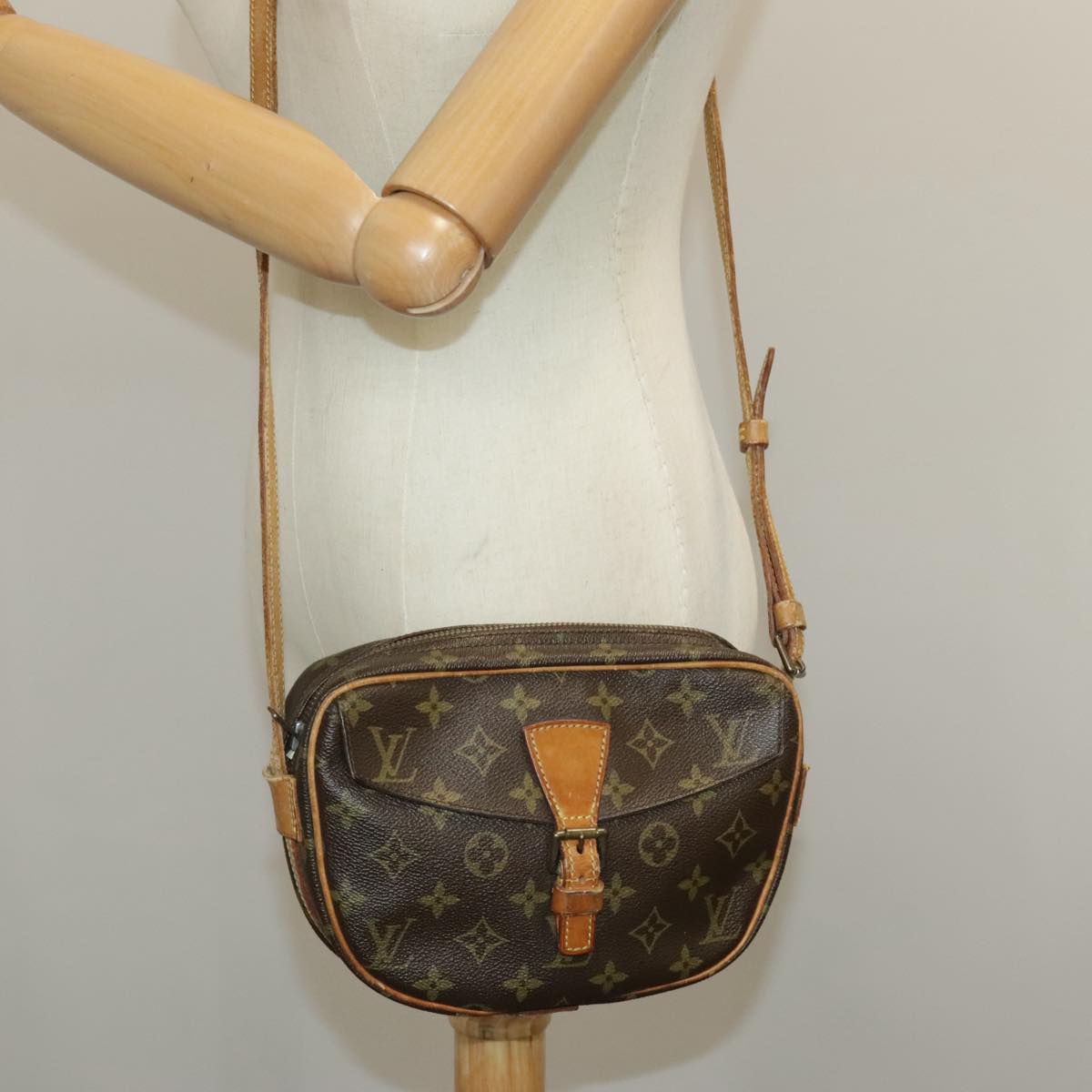 LOUIS VUITTON Monogram Jeune Fille PM Shoulder Bag M51227 LV Auth 96859