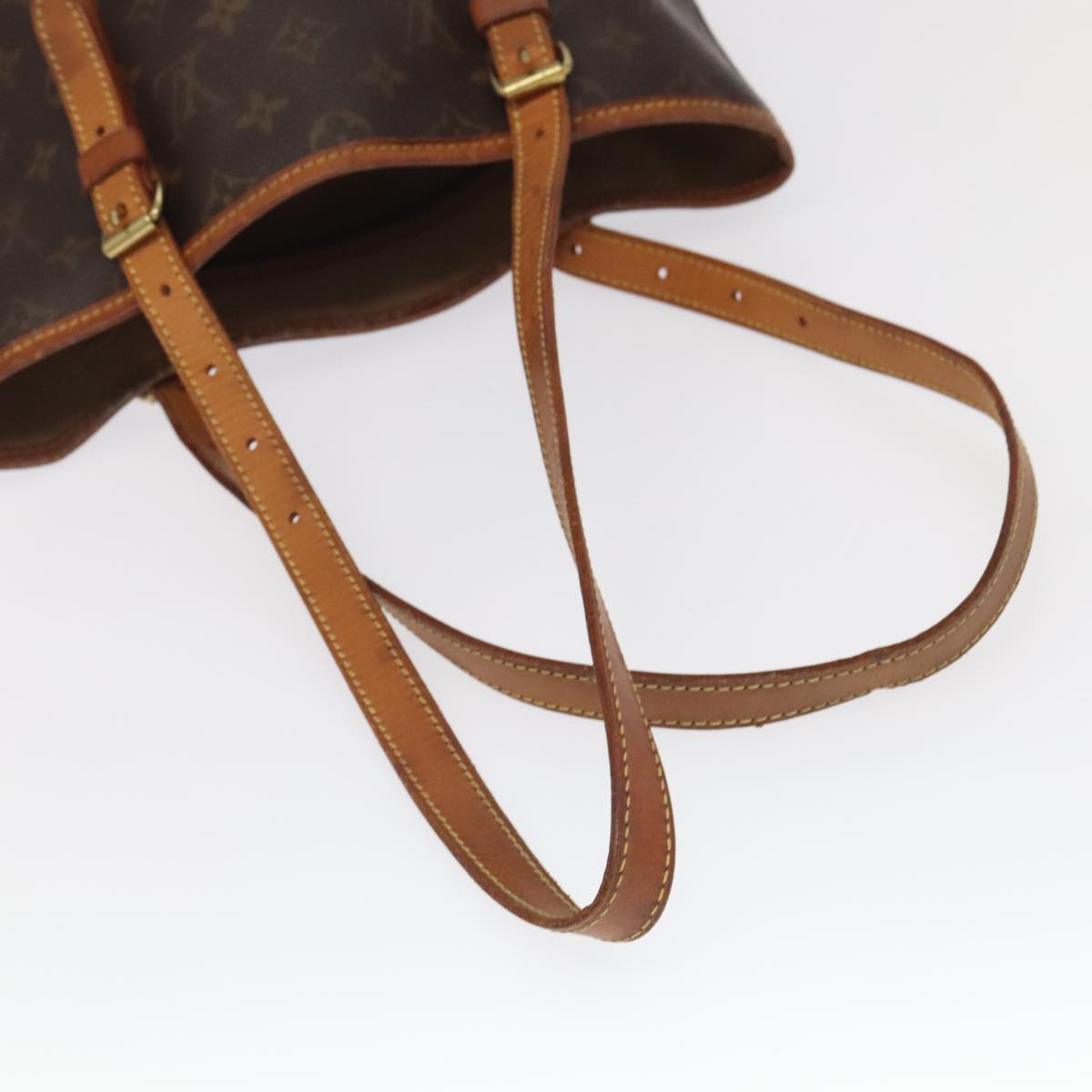 LOUIS VUITTON Monogram Bucket GM Shoulder Bag M42236 LV Auth 96874