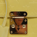 LOUIS VUITTON Monogram Vernis Spring Street Bag Lime Yellow M91068 Auth 96889-18