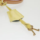 LOUIS VUITTON Monogram Vernis Spring Street Bag Lime Yellow M91068 Auth 96889-9