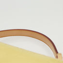 LOUIS VUITTON Monogram Vernis Spring Street Bag Lime Yellow M91068 Auth 96889-14