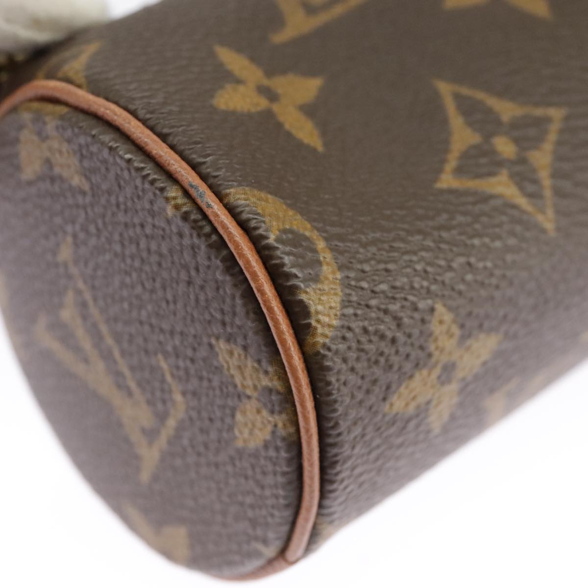 LOUIS VUITTON Monogram Papillon Pouch LV Auth 96902