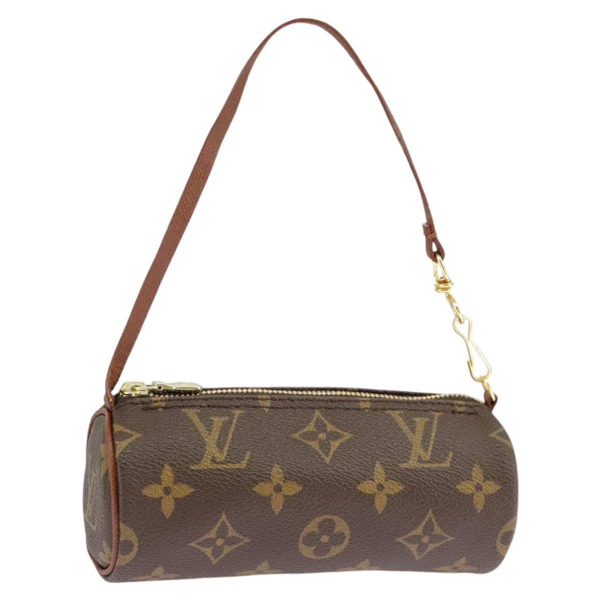 LOUIS VUITTON Monogram Papillon Pouch LV Auth 96909