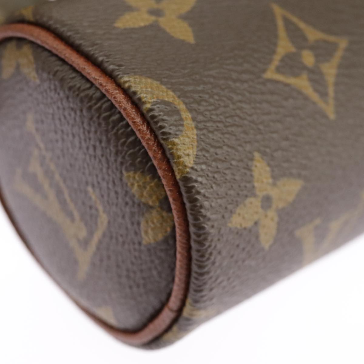 LOUIS VUITTON Monogram Papillon Pouch LV Auth 96909