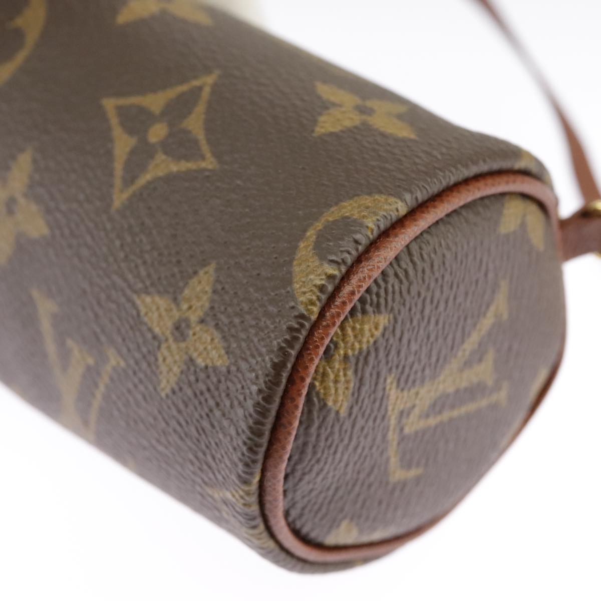 LOUIS VUITTON Monogram Papillon Pouch LV Auth 96909