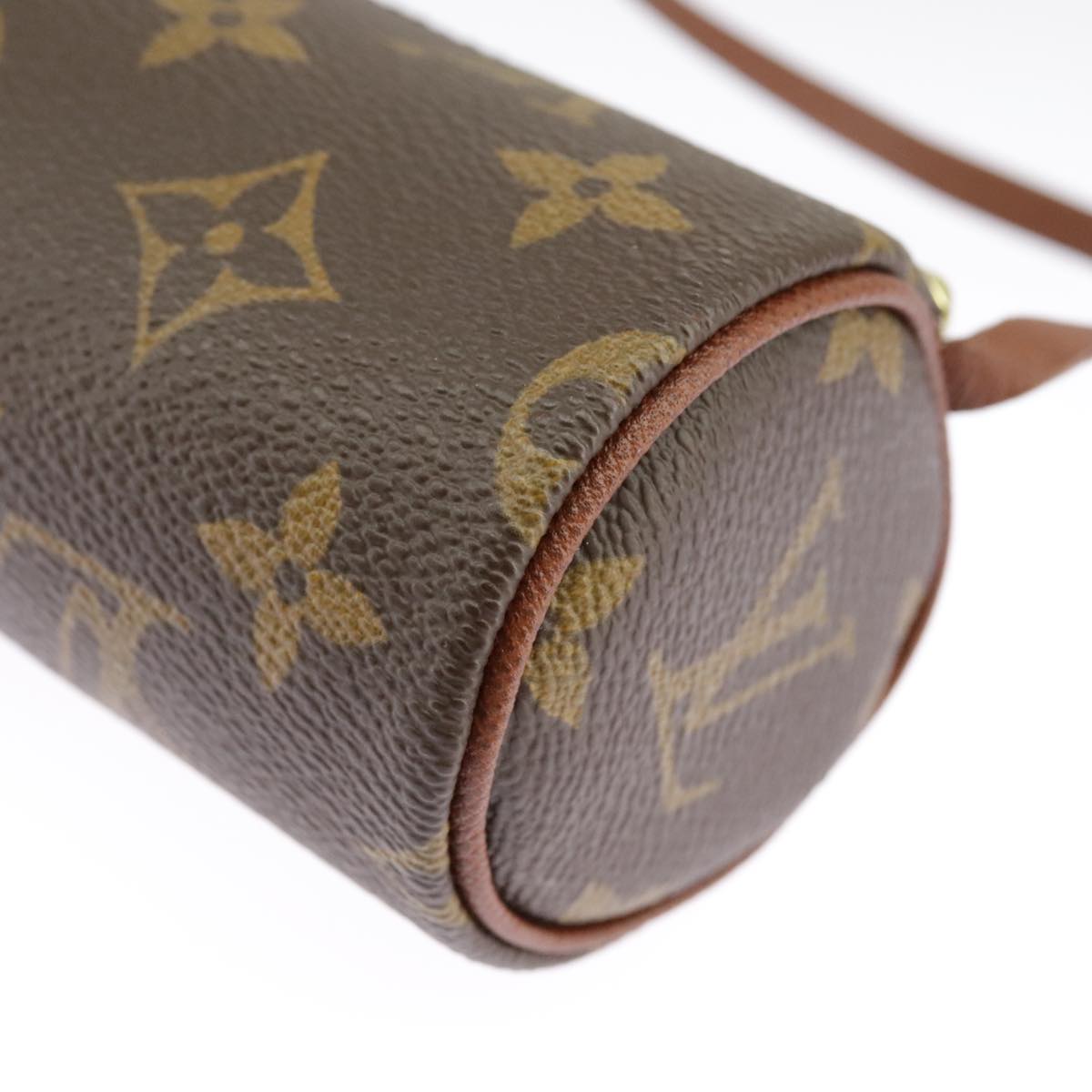 LOUIS VUITTON Monogram Papillon Pouch LV Auth 96909