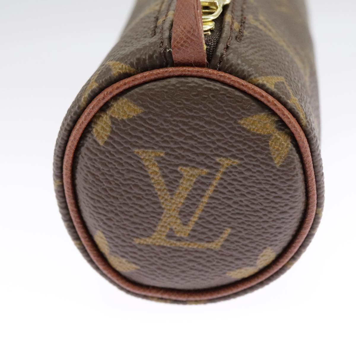 LOUIS VUITTON Monogram Papillon Pouch LV Auth 96909