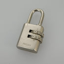 PRADA Quilted Chain Shoulder Bag Nylon Navy Silver Auth 96920-27