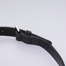 BURBERRY Nova Check Shoulder Bag Wool Red Silver Auth 96921-8