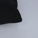 PRADA Clutch Bag Nylon Black Silver Auth 96997V-14