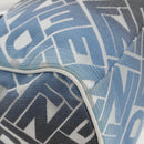 FENDI Zucca Canvas Hand Bag Blue Gold Auth 97002AV-16