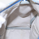 FENDI Zucca Canvas Hand Bag Blue Gold Auth 97002AV-23