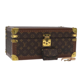 LOUIS VUITTON Monogram Accessories Jewelry Box M20209 LV Auth 97056SAV