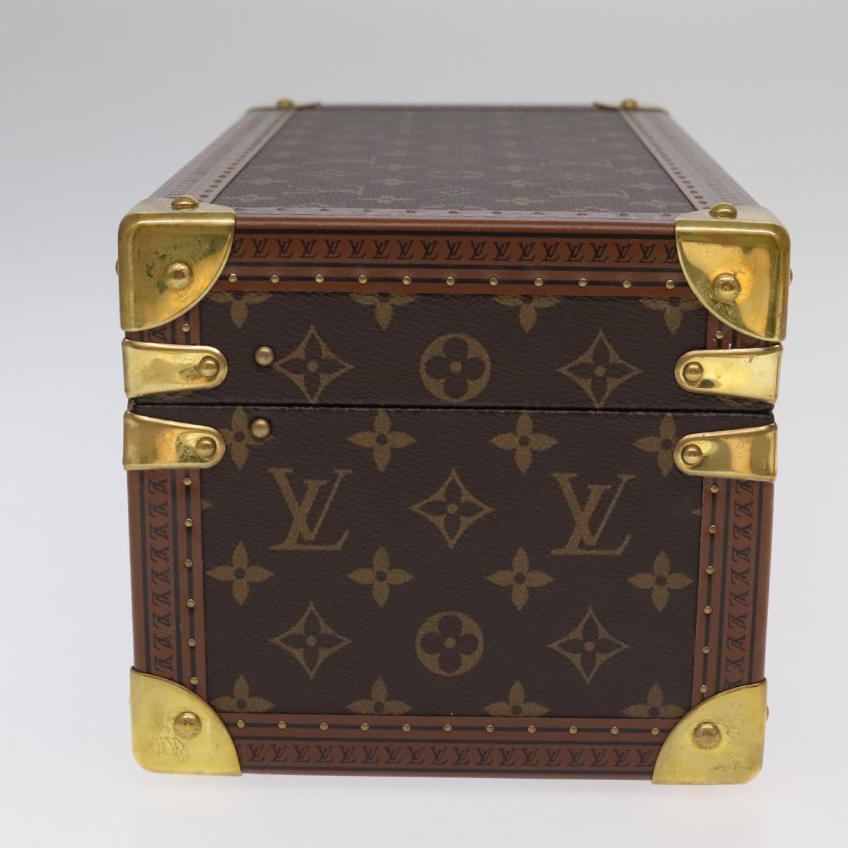 LOUIS VUITTON Monogram Accessories Jewelry Box M20209 LV Auth 97056SA