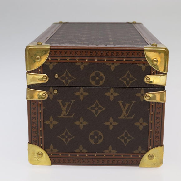 LOUIS VUITTON Monogram Accessories Jewelry Box M20209 LV Auth 97056SAV