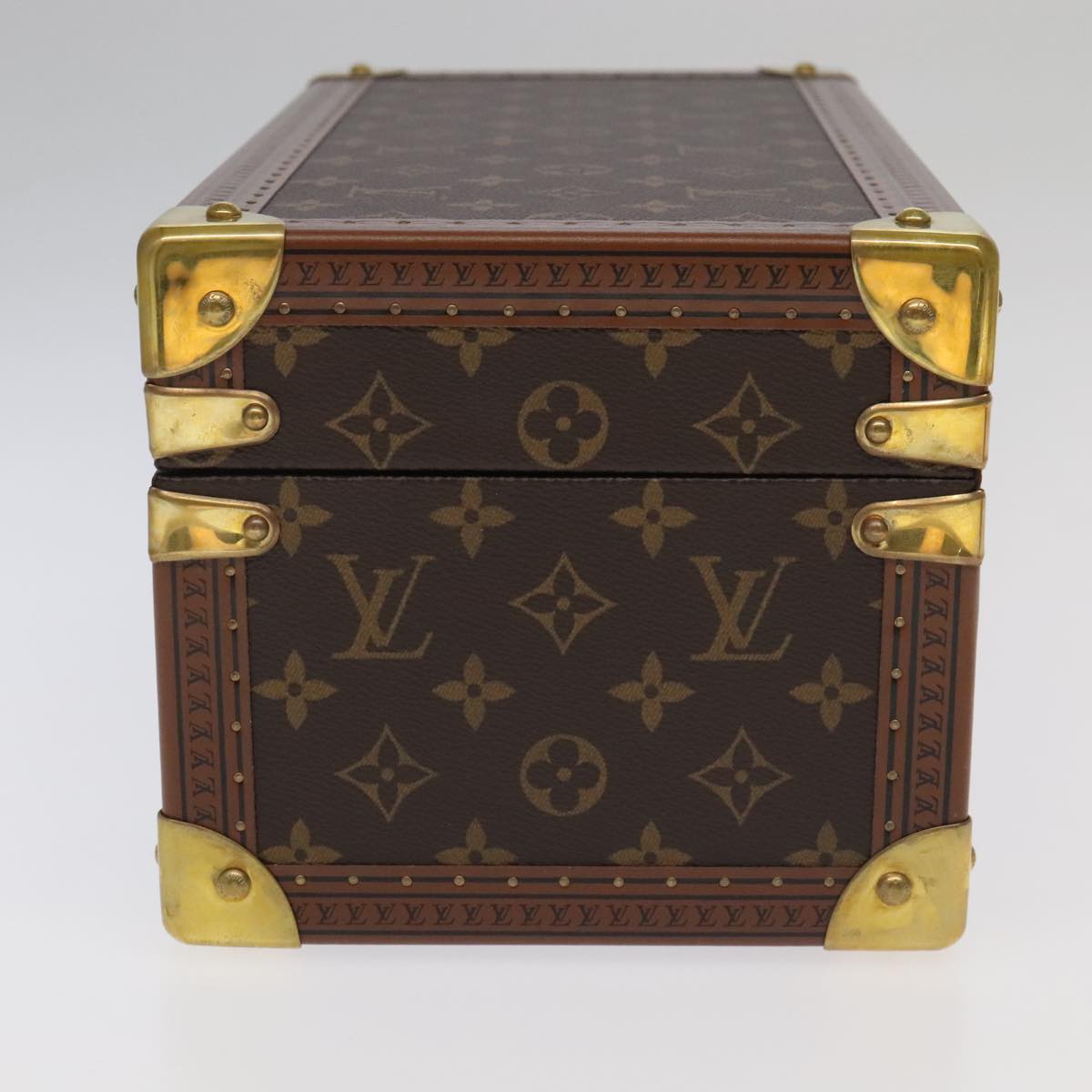 LOUIS VUITTON Monogram Accessories Jewelry Box M20209 LV Auth 97056SA