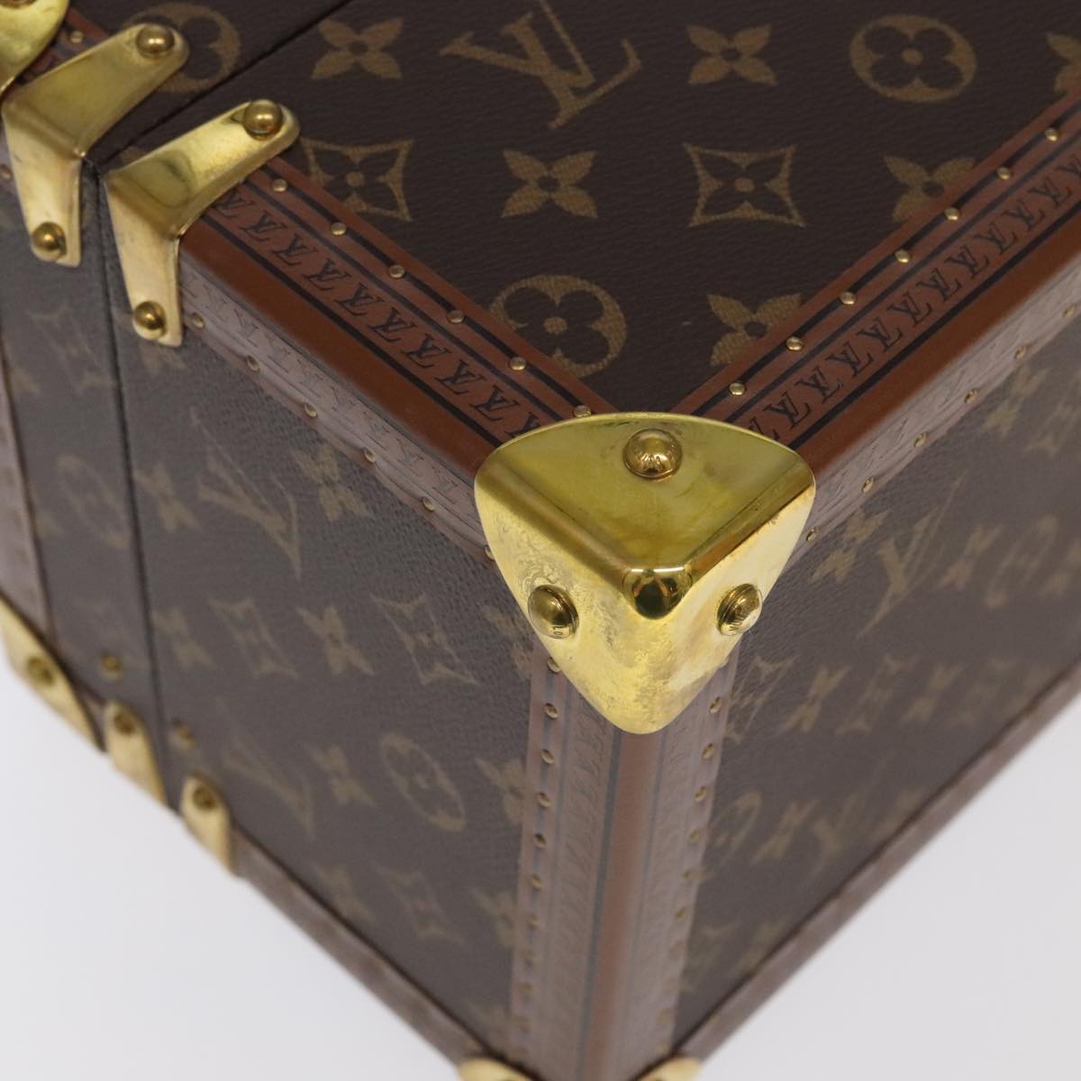 LOUIS VUITTON Monogram Accessories Jewelry Box M20209 LV Auth 97056SA