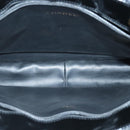 CHANEL Chain Tote Bag Patent leather Black Gold CC Auth 97057-10