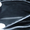 CHANEL Chain Tote Bag Patent leather Black Gold CC Auth 97057-21