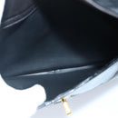 CHANEL Chain Tote Bag Patent leather Black Gold CC Auth 97057-24