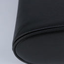 Salvatore Ferragamo Gancini Hand Bag Leather Black Gold Auth 97062AV-15