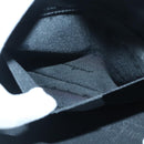 Salvatore Ferragamo Gancini Hand Bag Leather Black Gold Auth 97062AV-19