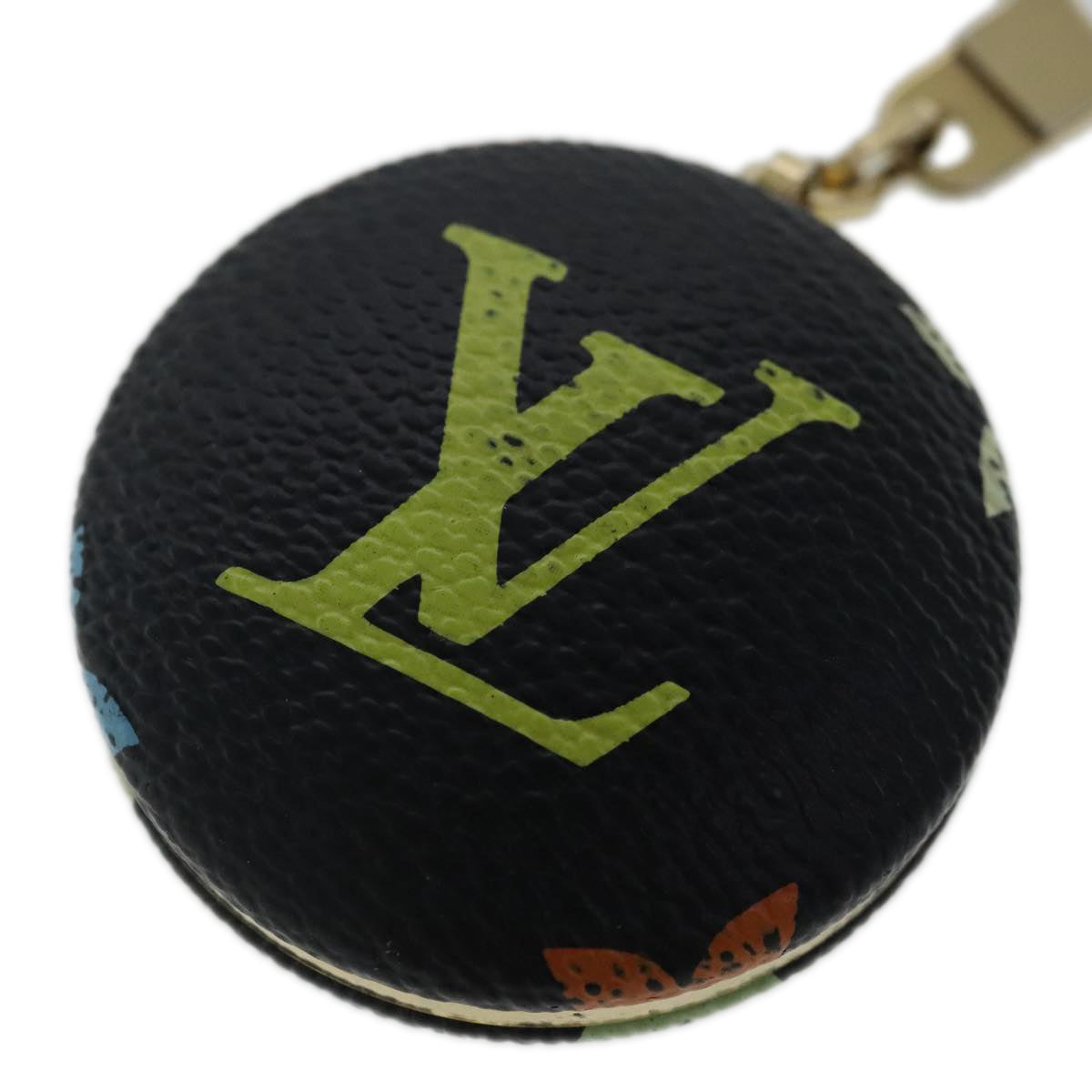 LOUIS VUITTON Multicolor Canvas Astropill Key Holder Black M51912 Auth 97113 - 0