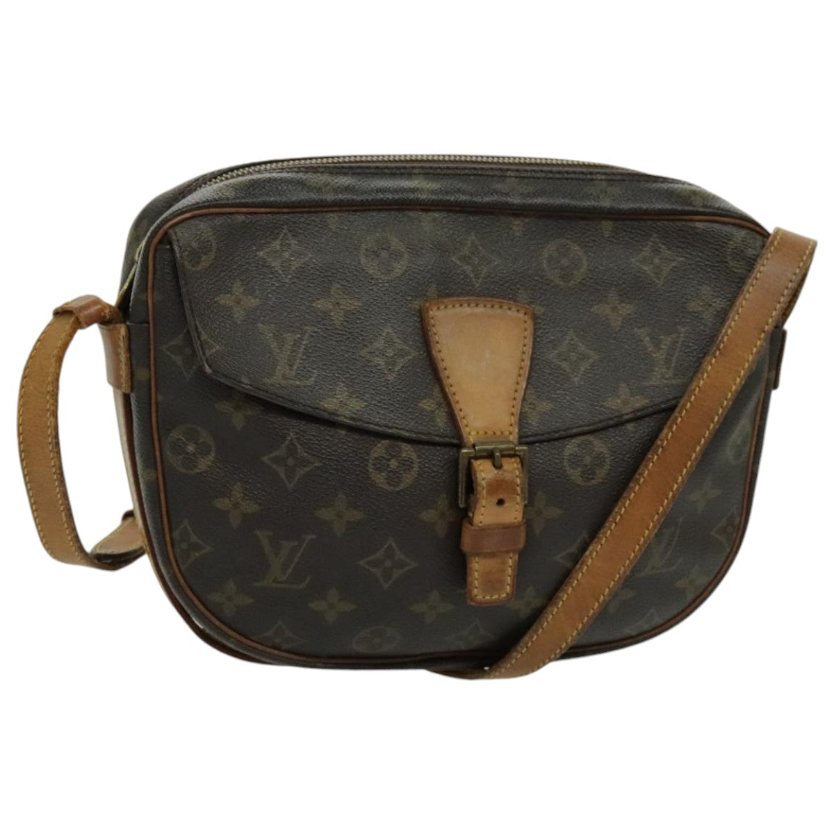 LOUIS VUITTON Monogram Jeune Fille GM Shoulder Bag M51225 LV Auth 97136