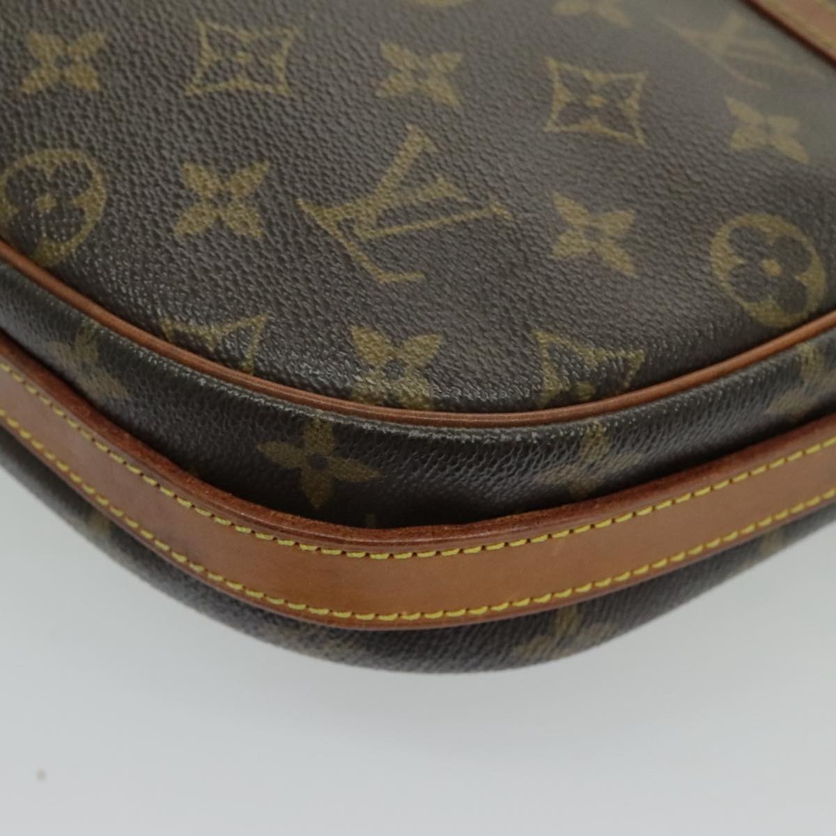 LOUIS VUITTON Monogram Jeune Fille GM Shoulder Bag M51225 LV Auth 97136