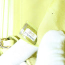 CHANEL Chain V Stitch Shoulder Bag Lamb Skin Yellow Gold CC Auth 97148-11