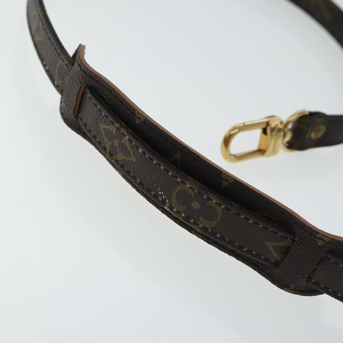 LOUIS VUITTON Monogram Shoulder Strap 43.3"" LV Auth 97150