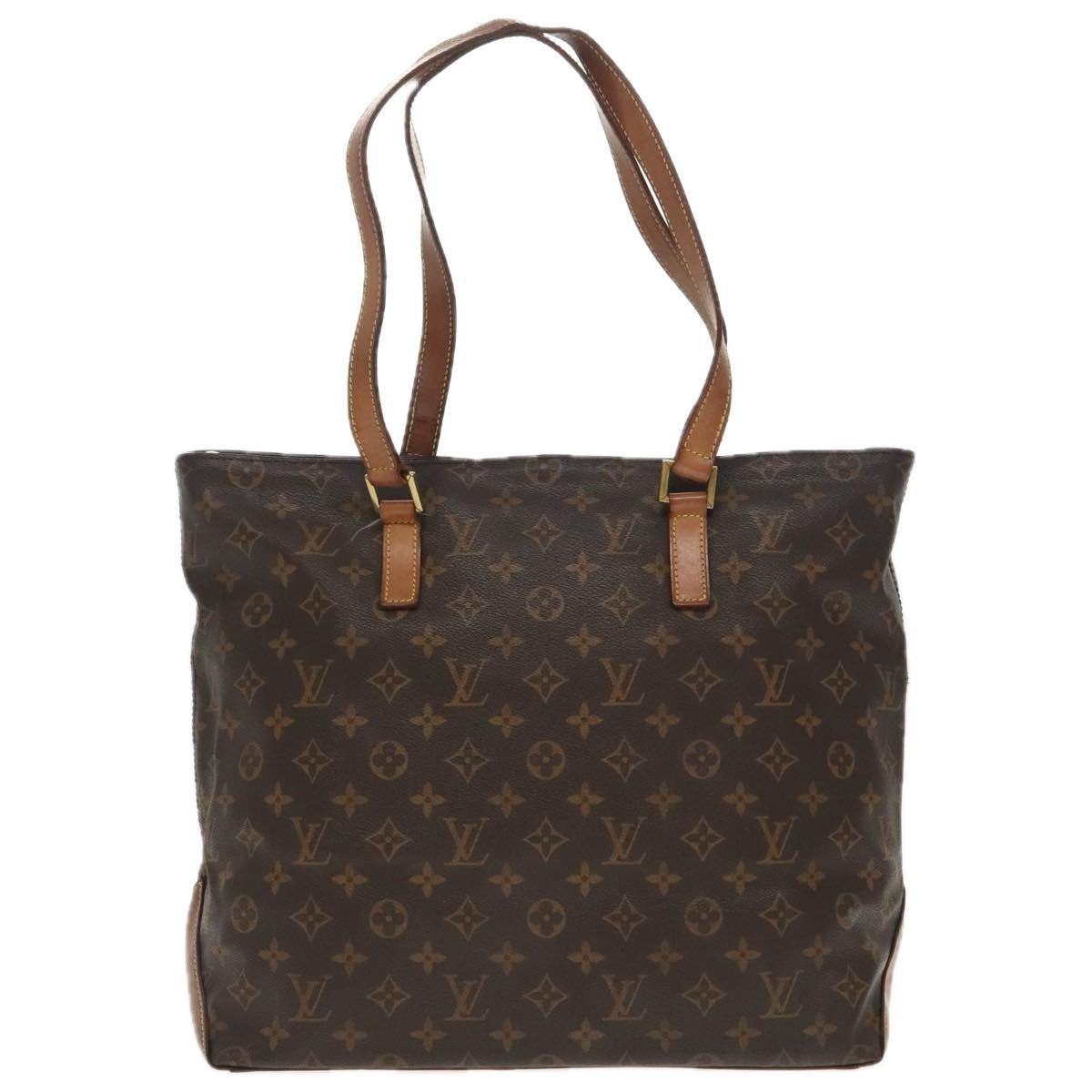 LOUIS VUITTON Monogram Cabas Mezzo Tote Bag M51151 LV Auth 97158