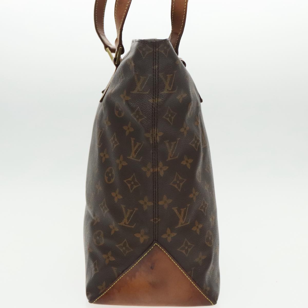 LOUIS VUITTON Monogram Cabas Mezzo Tote Bag M51151 LV Auth 97158