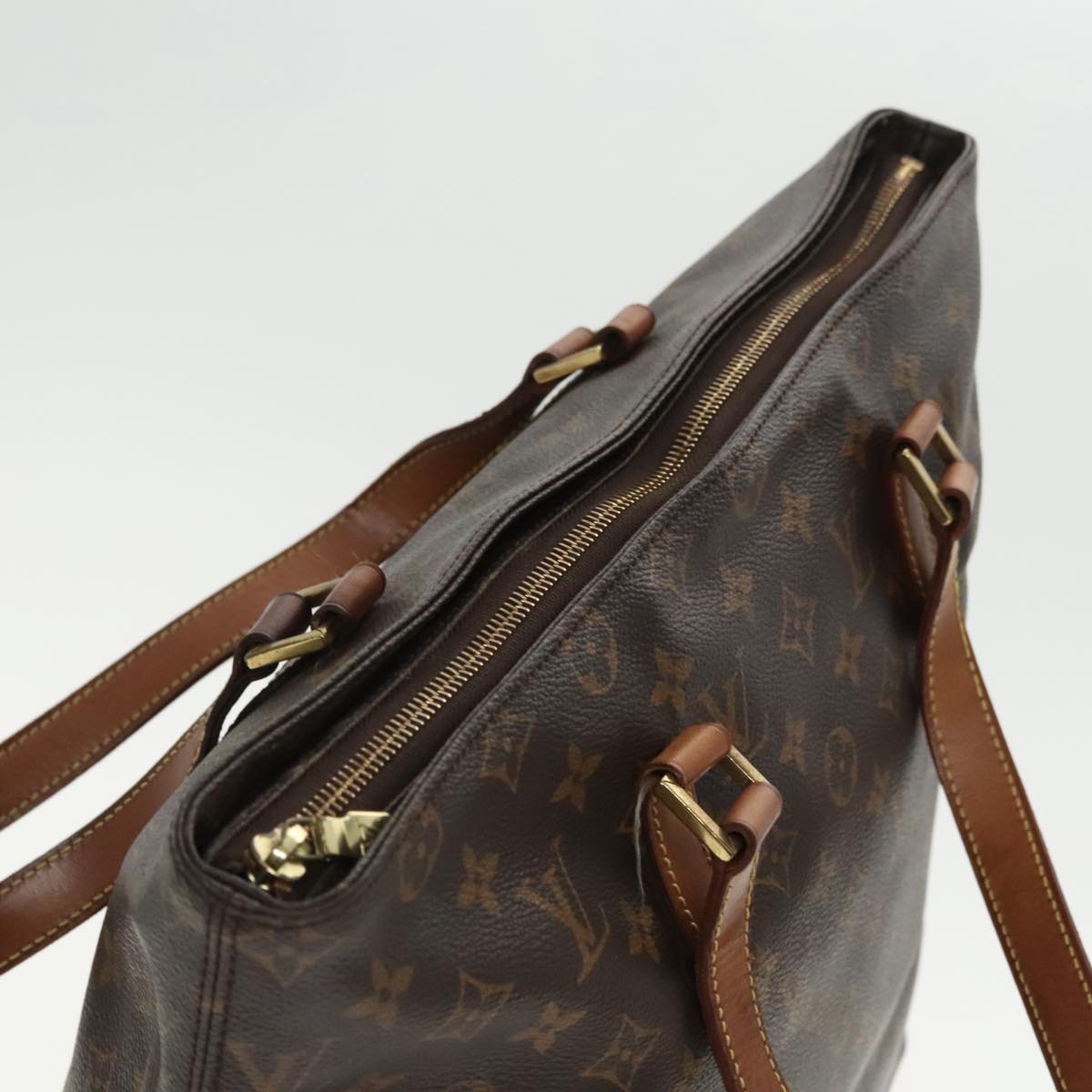 LOUIS VUITTON Monogram Cabas Mezzo Tote Bag M51151 LV Auth 97158