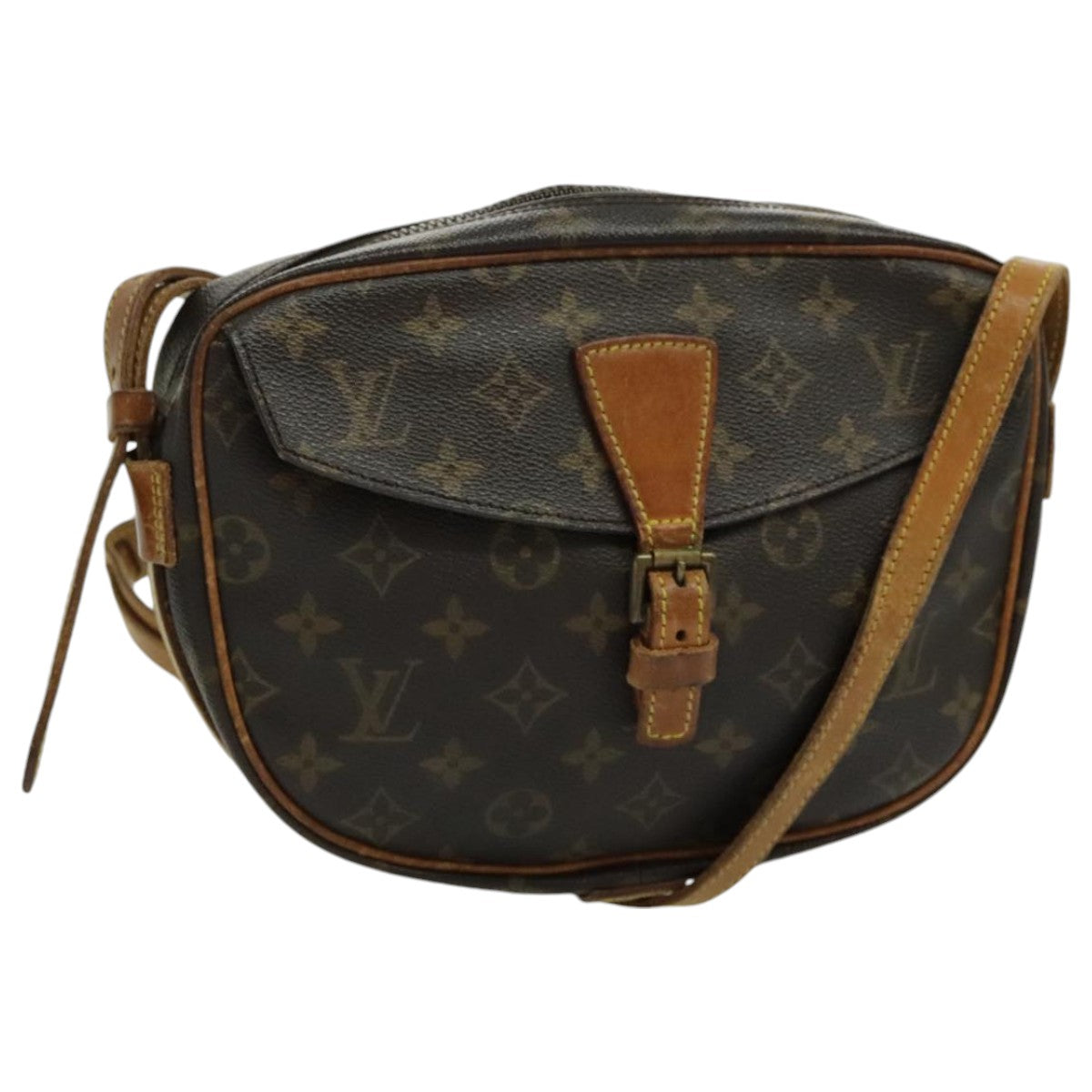 LOUIS VUITTON Monogram Jeune Fille MM Shoulder Bag M51226 LV Auth 97164