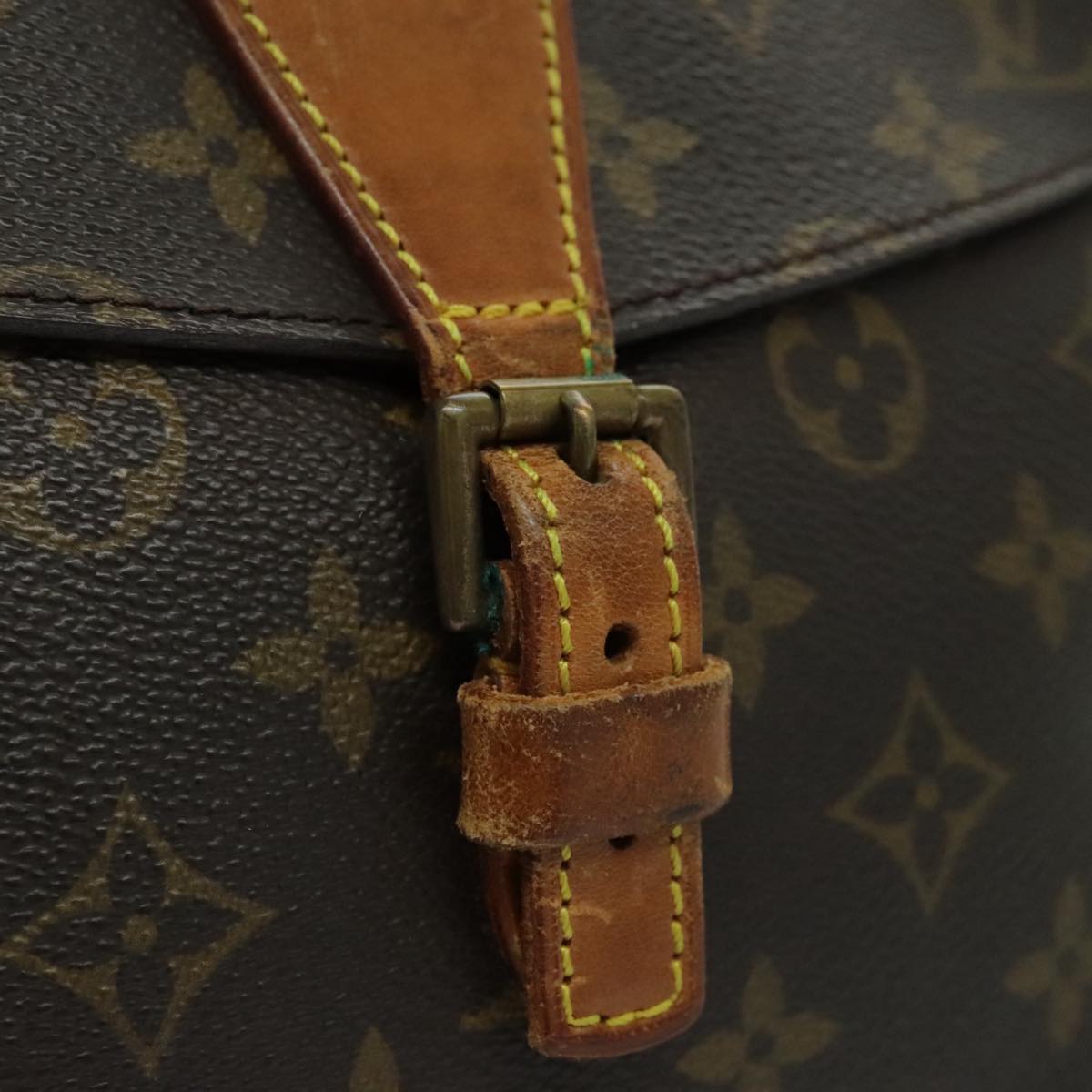 LOUIS VUITTON Monogram Jeune Fille MM Shoulder Bag M51226 LV Auth 97164