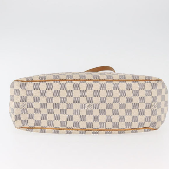 LOUIS VUITTON Damier Azur Batignolles Horizontal Tote Bag N48172 LV Auth 97190