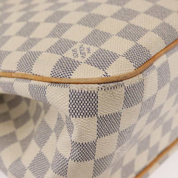 LOUIS VUITTON Damier Azur Batignolles Horizontal Tote Bag N48172 LV Auth 97190