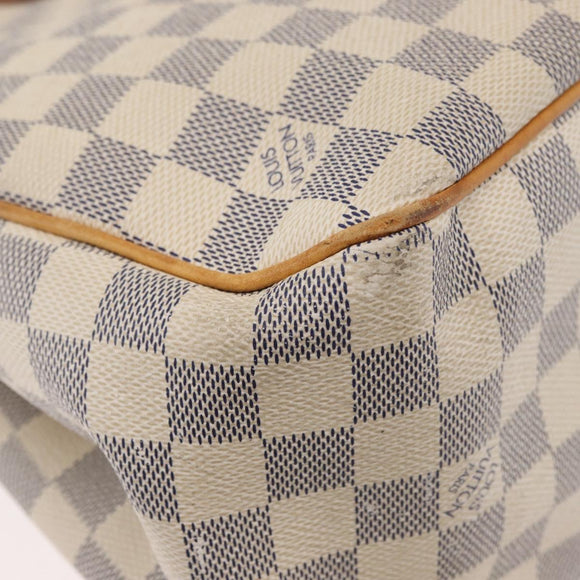 LOUIS VUITTON Damier Azur Batignolles Horizontal Tote Bag N48172 LV Auth 97190