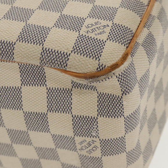 LOUIS VUITTON Damier Azur Batignolles Horizontal Tote Bag N48172 LV Auth 97190