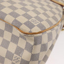 LOUIS VUITTON Damier Azur Batignolles Horizontal Tote Bag N48172 LV Auth 97190-9