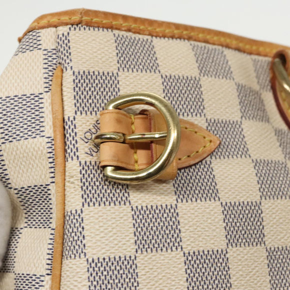 LOUIS VUITTON Damier Azur Batignolles Horizontal Tote Bag N48172 LV Auth 97190