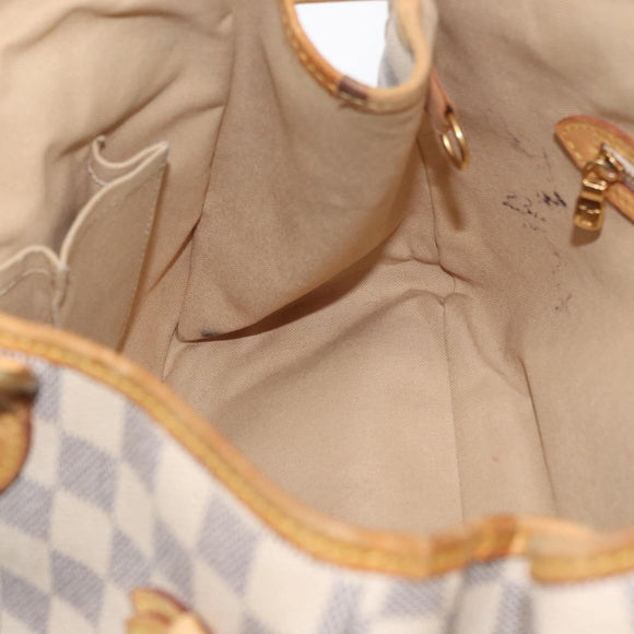 LOUIS VUITTON Damier Azur Batignolles Horizontal Tote Bag N48172 LV Auth 97190