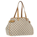 LOUIS VUITTON Damier Azur Batignolles Horizontal Tote Bag N48172 LV Auth 97190-1