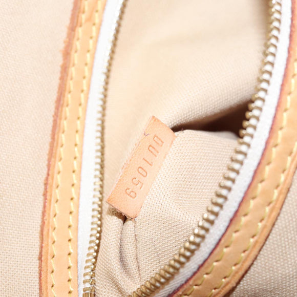 LOUIS VUITTON Damier Azur Batignolles Horizontal Tote Bag N48172 LV Auth 97190