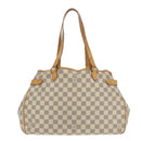 LOUIS VUITTON Damier Azur Batignolles Horizontal Tote Bag N48172 LV Auth 97190-2
