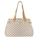 LOUIS VUITTON Damier Azur Batignolles Horizontal Tote Bag N48172 LV Auth 97190-2